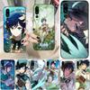 Game Genshin Impact Venti Phone Case For Huawei P50 P40 P30 Pro Lite P Smart 2021 2019 Magic 3 Soft Black Phone Cover