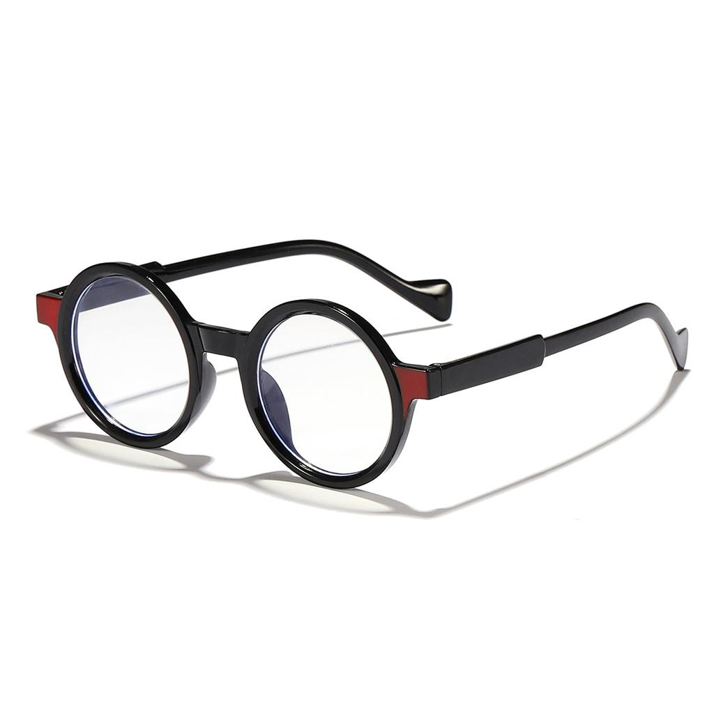 Transparent Circular Computer Glasses Frame Women Men Anti Blue Light Round Eyewear Blocking Optical Spectacle Eyeglasses