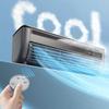 Настенный вентилятор для охлаждения воздуха без лопастей Быстрое охлаждение Портативный настенный ледяной охладитель Спальня