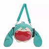 Hatsune Itabag Miku Red Big Mouth Soft Plush Backpack Shoulder Headphone Bag