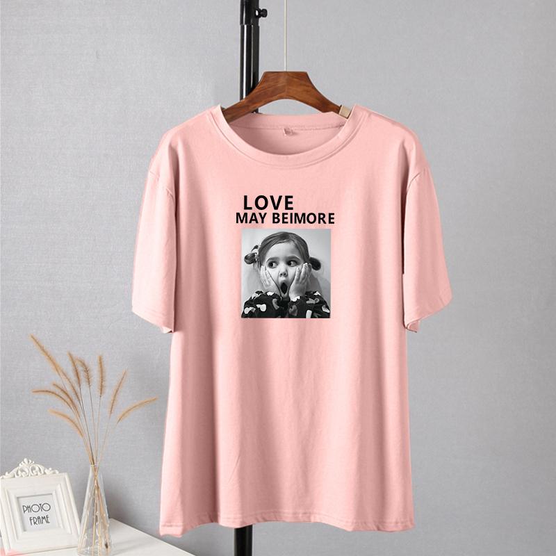 Shellsuning милые женские футболки с принтом для девочек, новые летние модные винтажные футболки с круглым вырезом и рисунком, женские повседневные простые хлопковые готические топы