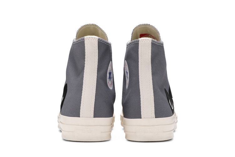 Men's Sneakers Comme des Garçons PLAY x Converse Chuck 70 High 'Steel Gray'