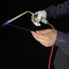 Пропановая ручная горелка огнемет с двойным переключением, сварочный аппарат для сжиженного газа, спиралевидное пламя с резиновым шлангом 1,6 м, сварочное оборудование