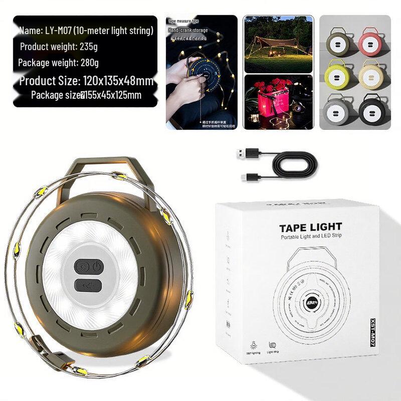 Выдвижная кемпинговая гирлянда