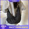 Lazy Wind Large Capacity Lightweight Cloth Bag Women's New Niche Dumpling Bag Single Shoulder Messenger Commuter Bag