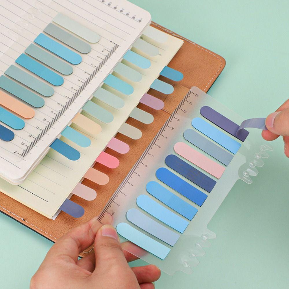 Принадлежности Липкие заметки Индексные заметки Бумага для маркировки Наклейки Индексные наклейки с линейкой Этикетка Закладка