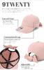 New Era Youth 9TWENTY Ribbon Cap 15171650 NER35K9066 Pink New Era Kids Ribbon Cap with ONSPOTZ Rhinestone Suitable for women and 920 Low profile Sun
