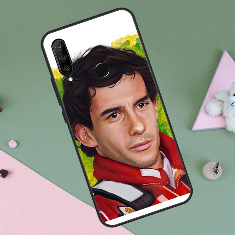 Гонщик Айртон Сенна Для Huawei Nova 9 10 SE Y91 Y61 Y90 Y70 Y60 Y72 12s 12i 11i 7i 8i P60 Pro P30 P40 Lite Чехол