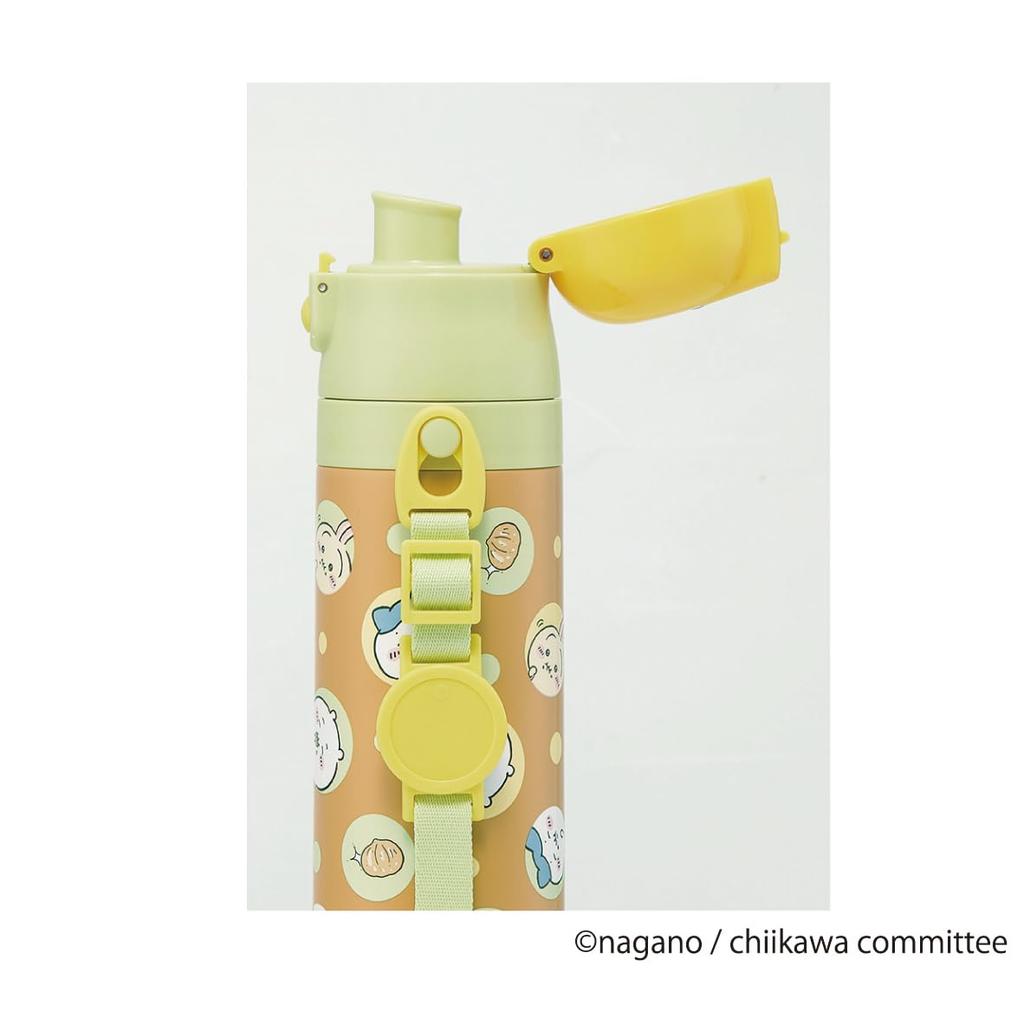 Skater Бутылка для воды из нержавеющей стали для питья 470 мл Chikawa легкая бутылка для воды только для холодного хранения спортивная бутылка для детей