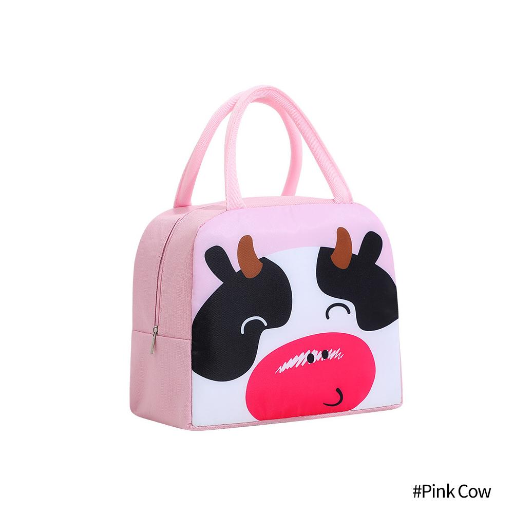 Портативная изолированная термосумка для пикника, еда, обед, коробка, мультяшные животные, свежие сумки-холодильники, сумка для женщин, девочек, детей, подарок