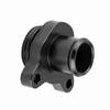 Aluminum Alloy Water Hose Fitting Replacement for 335i 11537541992 11537544638 (Black)
