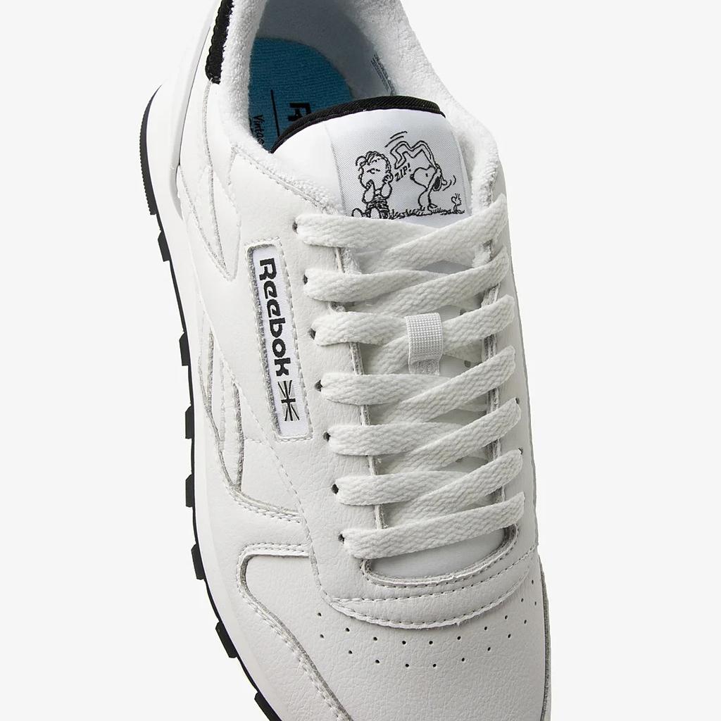 R00202 Peanuts A Reebok Classic Leather 1983 Винтажные "Белые" (Мужской)