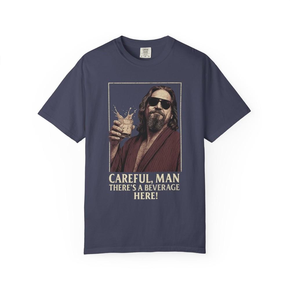 Vintage Big Lebowski Tshirt The Dude Jeff Bridges Funny Movie Tee Unisex