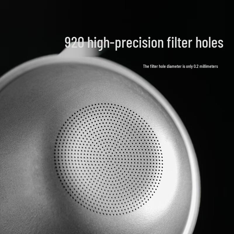 Pure Titanium Tea Strainer & Filter Set