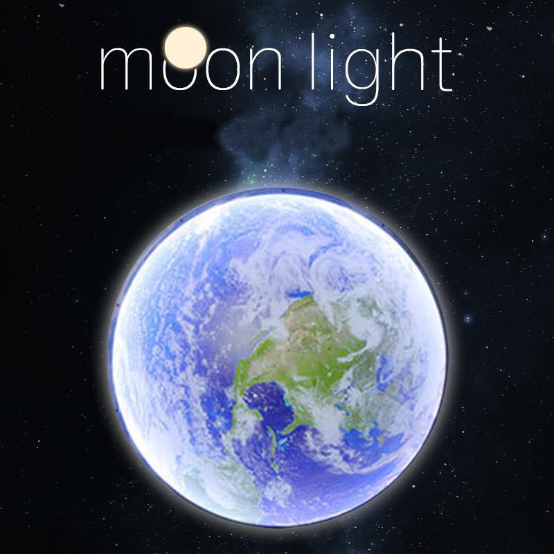 Луна настенный светильник современный роскошный креативный настенный светильник гостиная фон настенный декоративный светильник минималистский арт спальня ночник