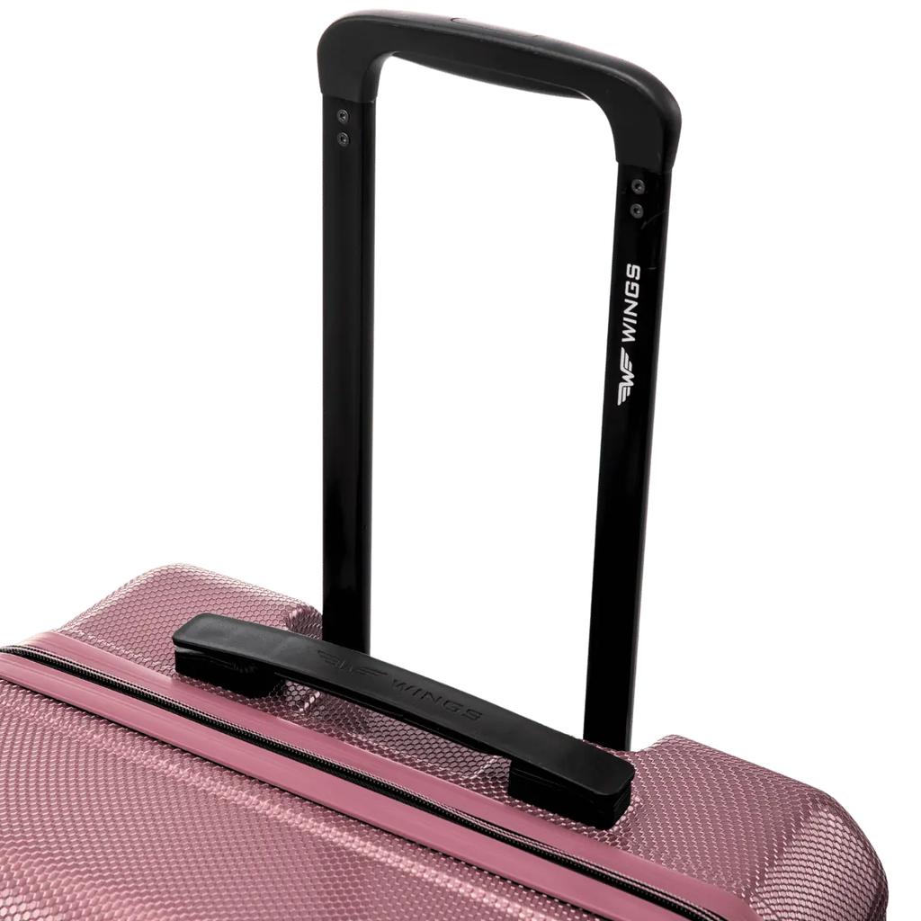 Wings Crake 24" Black Medium Suitcase