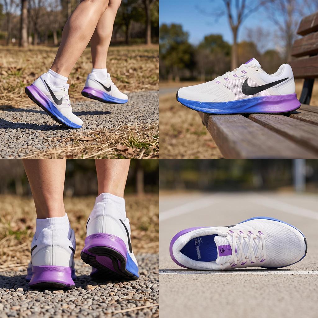 Nike Женские кроссовки Run Swift 3 Бело-фиолетовые DR2698-110
