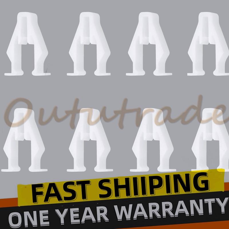 10pcs Bike Cowling Instrument Cover Bar Fairing Snap Clip Plastic Fastener Clips 90666-SDA-A01 For Honda