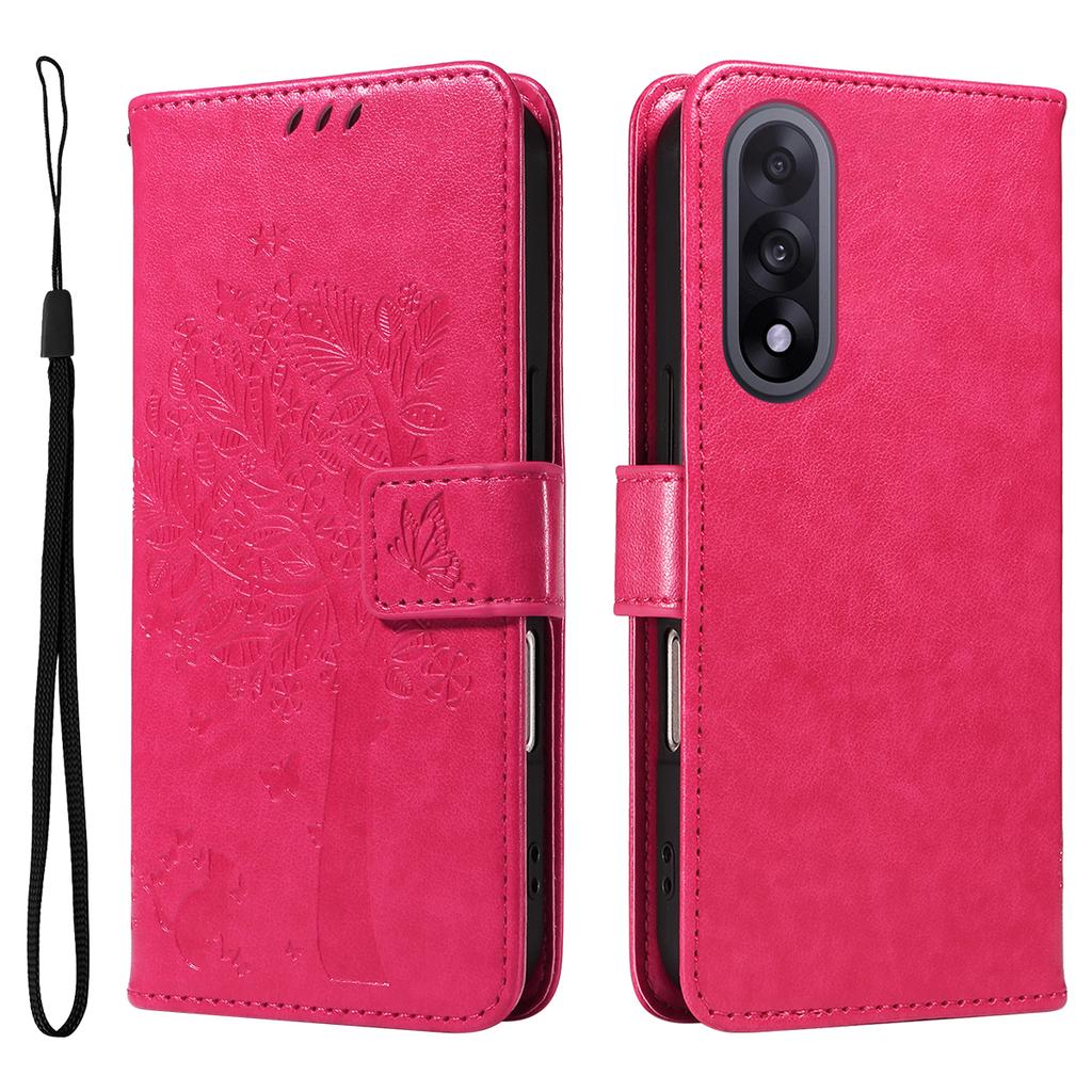 Чехол-книжка для телефона OnePlus Nord 5 5G/OnePlus Ace 5 Ultra 5G с подставкой, с рисунком кошачьего дерева, кожаный кошелек, мобильная накладка