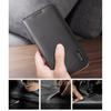 Dux Ducis Hivo Genuine Leather Flip Wallet Case with Card Slots for iPhone 14 Plus - Black