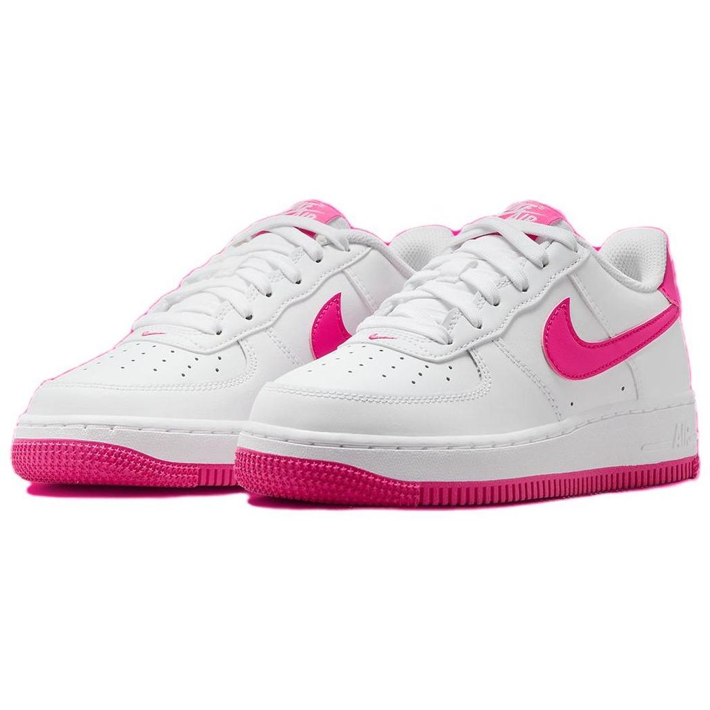 Nike Детские кроссовки Air Force 1 GS White Laser Fuchsia FV5948-102