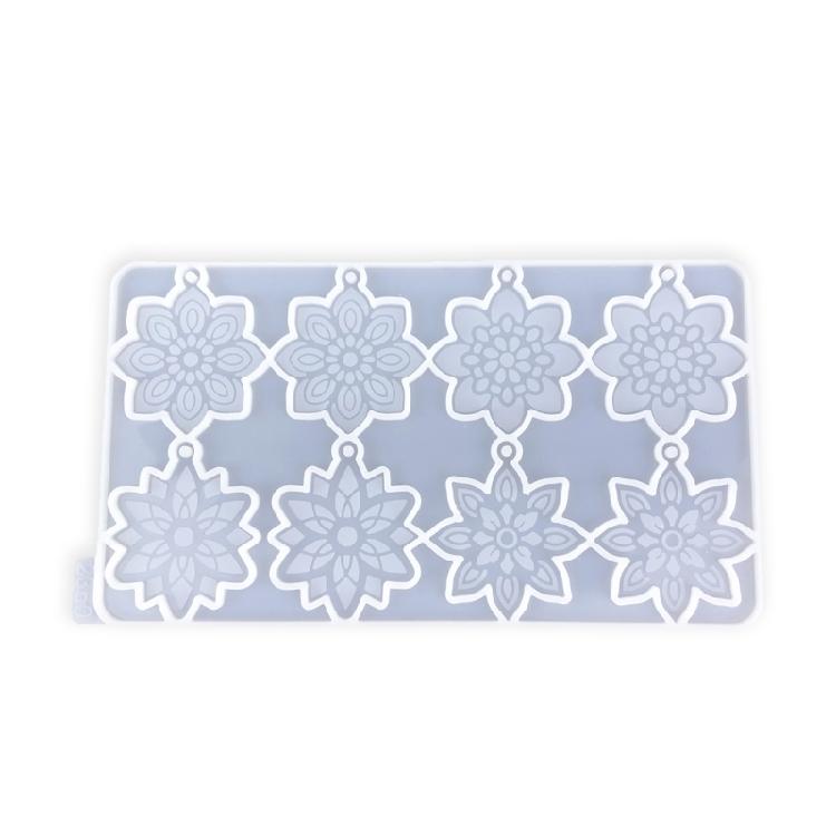 Handmade Pendant Crafting Mold Flower Ear Accessory Mold for Jewelry Enthusiasts