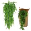 1PC Artificial Hanging Plants Realistic Artificial Greenery Persian Grass Indoor Outdoor Decoration