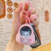 Backpack Cat Luminous Keychain Toys Cartoon Bag Decorations Kids Cute Gifts