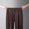 Men's Wide-Leg Wool Pants - 2024 Autumn/Winter Casual & Business Style