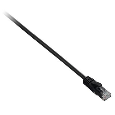 Сетевой кабель - V7 - V7CAT6UTP-03M-BLK-1E - 3 м - Категория 6 - RJ-45 Папа - Черный