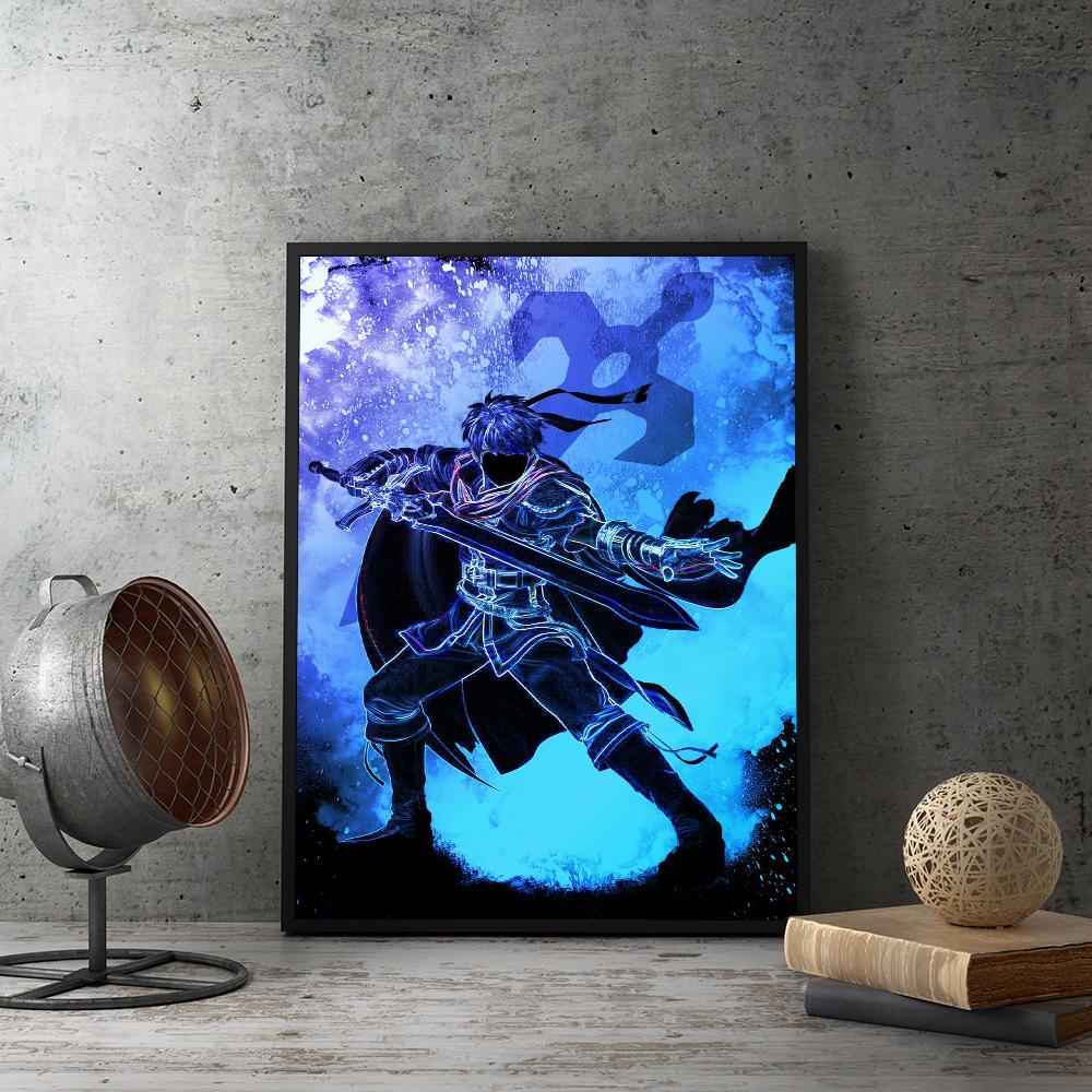 Watercolor Canvas Painting Posters and Prints Wall Art Pictures for Living Room Decoration No Frame