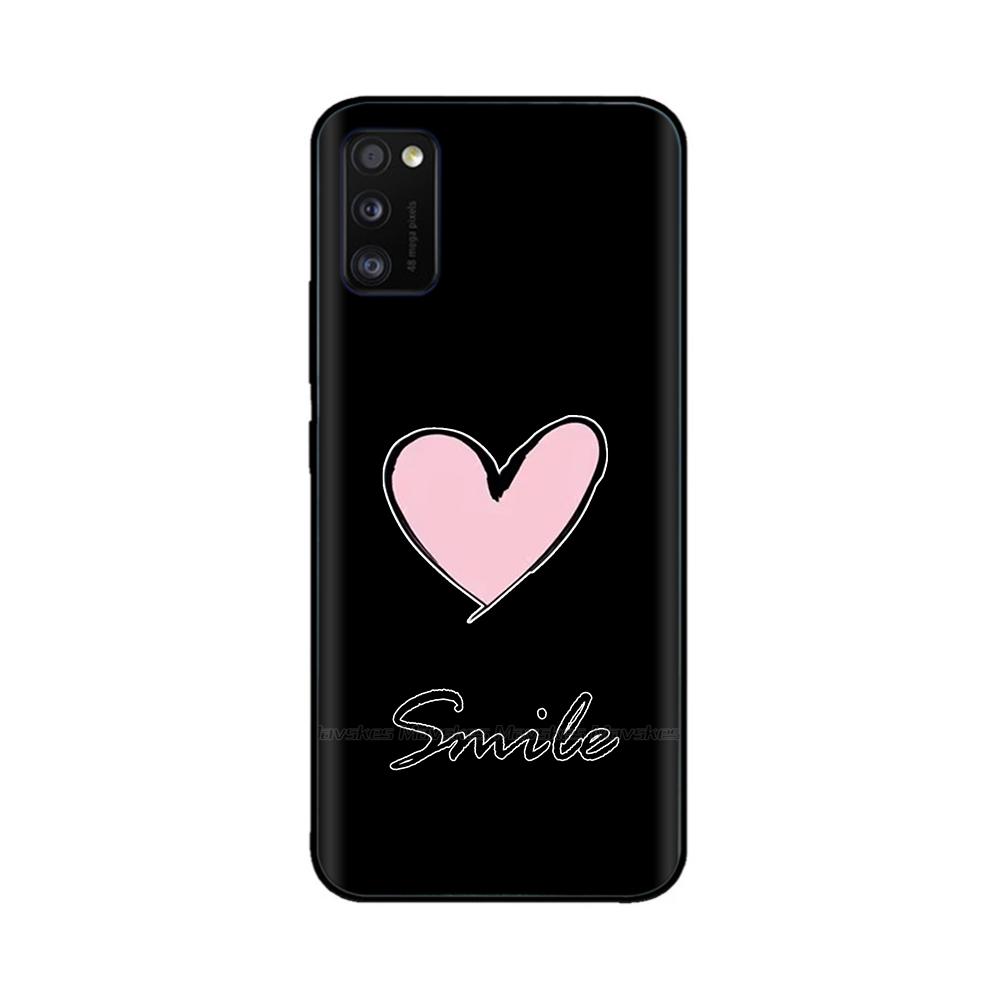 Чехол для Samsung Galaxy A41 A415F Милый Милый Мягкий Гладкий Жидкий Силикон Чехол Полная Защита Для Samsung A41 A 41 Силиконовые Чехлы