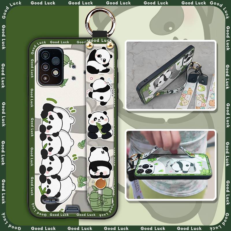 Милый силиконовый чехол для телефона UMIDIGI Bison GT2/GT2 Pro Противоударный Пылезащитный Грязеотталкивающий Ремешок на запястье Водонепроницаемое кольцо