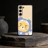 K-Kakao Friends Phone Case For Samsung Galaxy A13,21s,22,31,32,52,53,71,72,73,Soft Black Cover