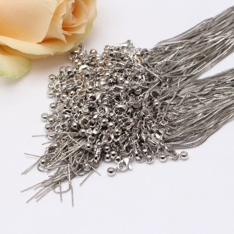 Сделай сам, ручная работа, сумка 14 карат, сохранение цвета, цепочка, универсальная цепочка, коробка для регулировки, цепочка с медным покрытием, сохранение цвета