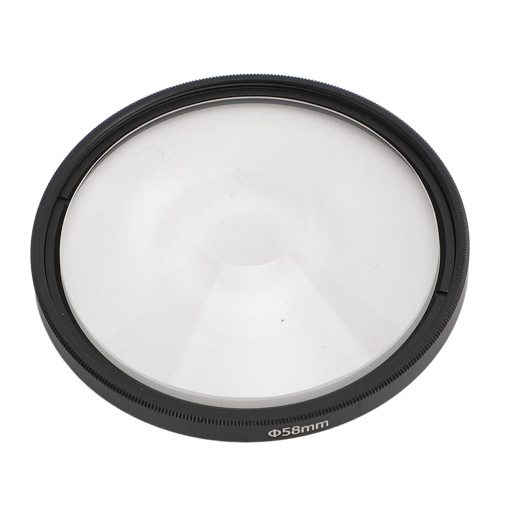 55mm Prism Lens Tunnel Vision Warped Whirlpool Swirl Prism Twist Blur Effect Filter Camera Effect Filter for Photography