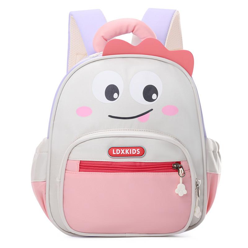 Childrens Cute Backpack Cartoon Design Unisex Student School Bag Kids Waterproof