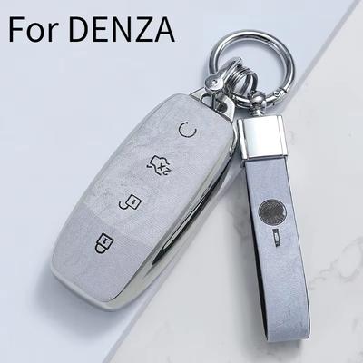 Для автомобиля DENZA d9 чехол для ключа зажигания n7/n8 умный ключ модификация украшение ТПУ полный защитный корпус