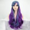 Новый химический волокнистый темперамент серии Harajuku высокотемпературный шелк японская волна рулон женский длинный парик для стрижки лица головной убор