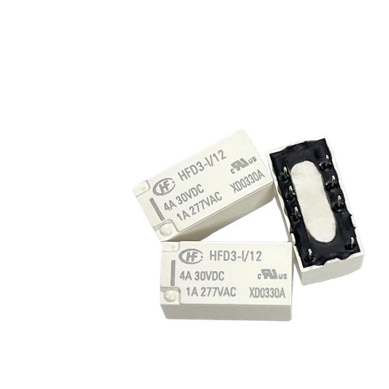 Hongfa Signal Relay HFD3-I Series 8-Pin DPDT (1A) - Models: 5V, 12V, 24V