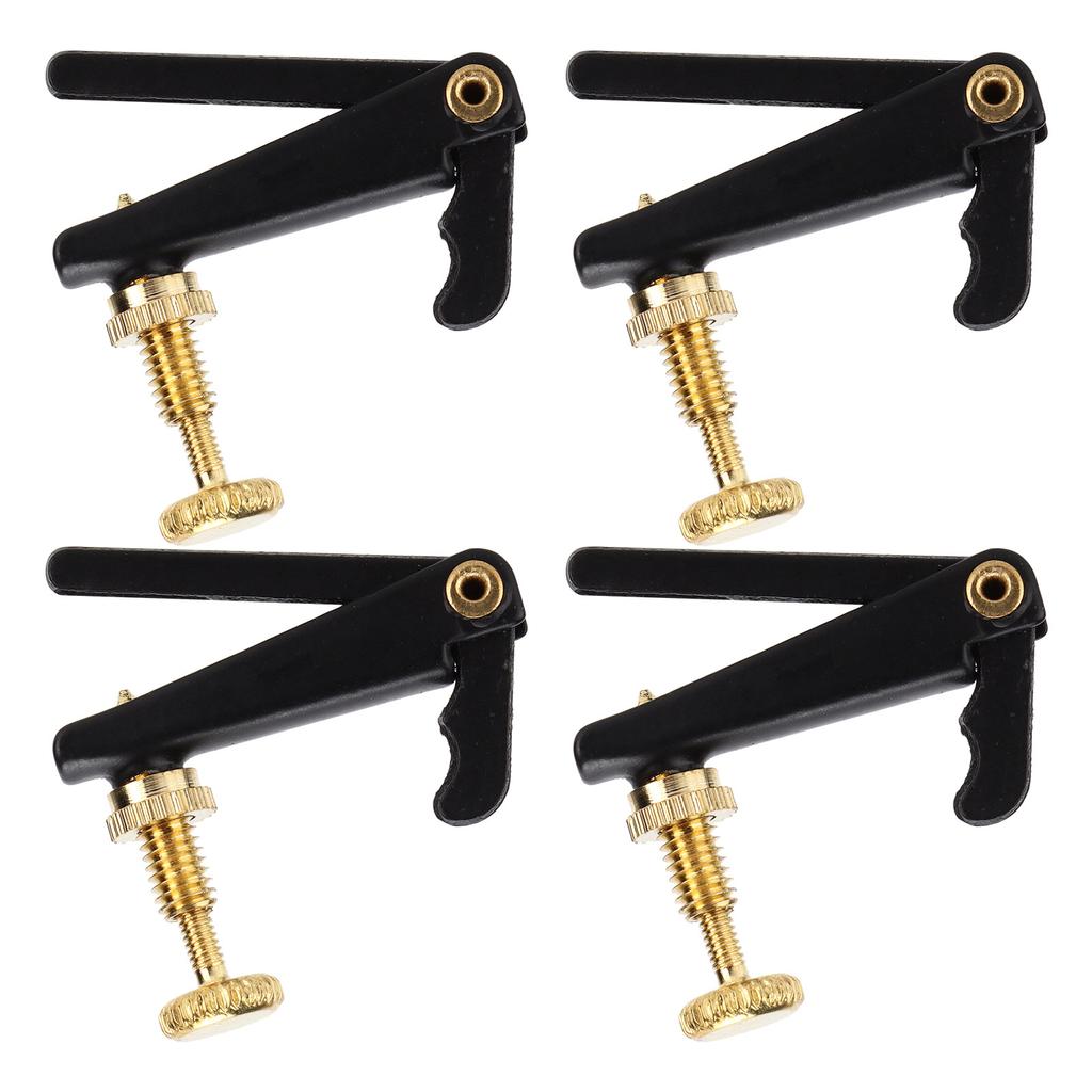 4 шт. машинки для точной настройки скрипки, металлические регуляторы струн, замена, музыкальные аксессуары для 3 4 4 4