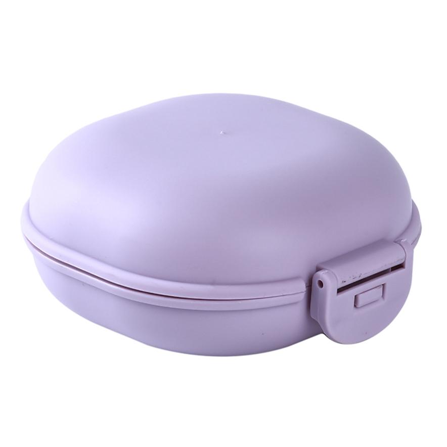Бытовая водонепроницаемая коробка для мыла с крышкой, портативная коробка для мыла для путешествий, креативная сливная коробка для мыла для ванной комнаты