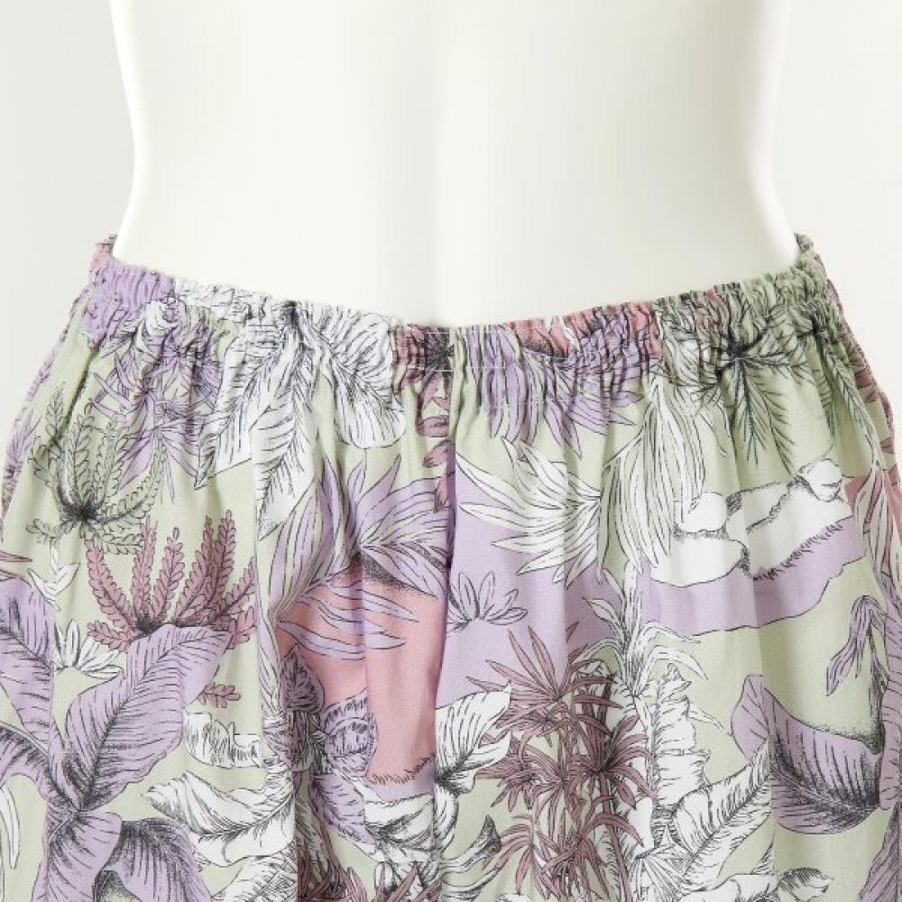 Wacoal 100 Cotton Palm Tree Print Women S Pajama Wpa7191w