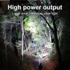 Мощный светодиодный фонарик, ультра-яркий фонарик, перезаряжаемая через USB лампа, самые мощные фонари для семейного отдыха, яркий светодиодный фонарь