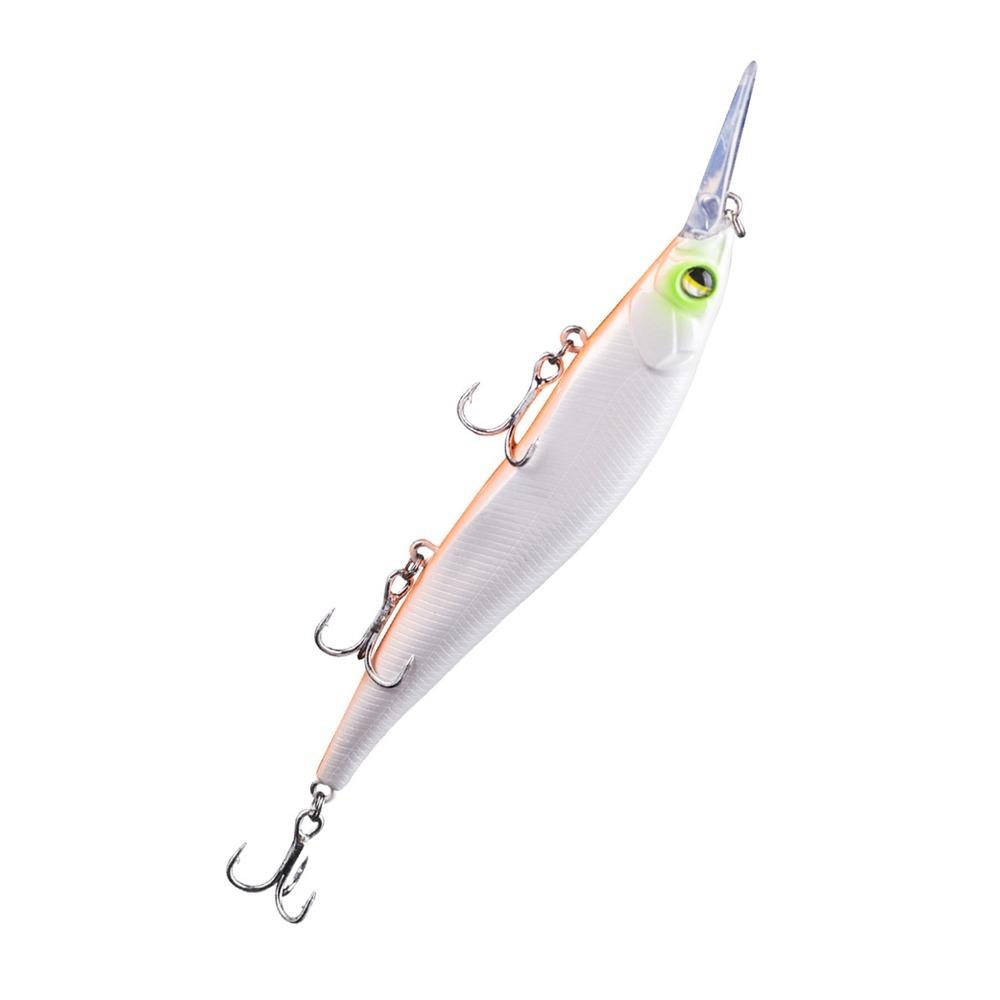 with 3 Treble Hooks Minnow Lure 13.5cm 14.3g Jerkbait Fishing Lure For Bass Fishing