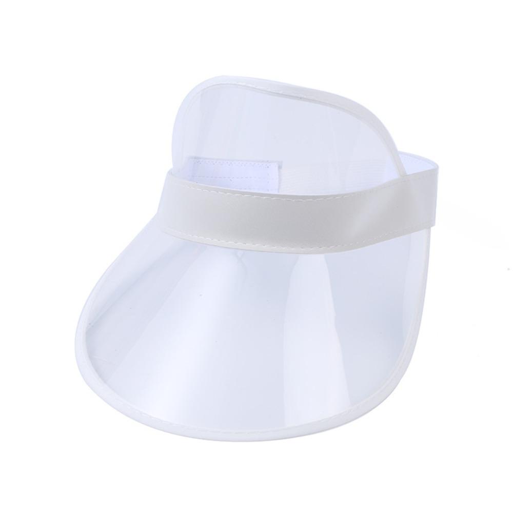 Flexible Transparent Sun Visor Hat Sun-Proof Sun Cap Gift Sunshade Hat  Outdoor Sports
