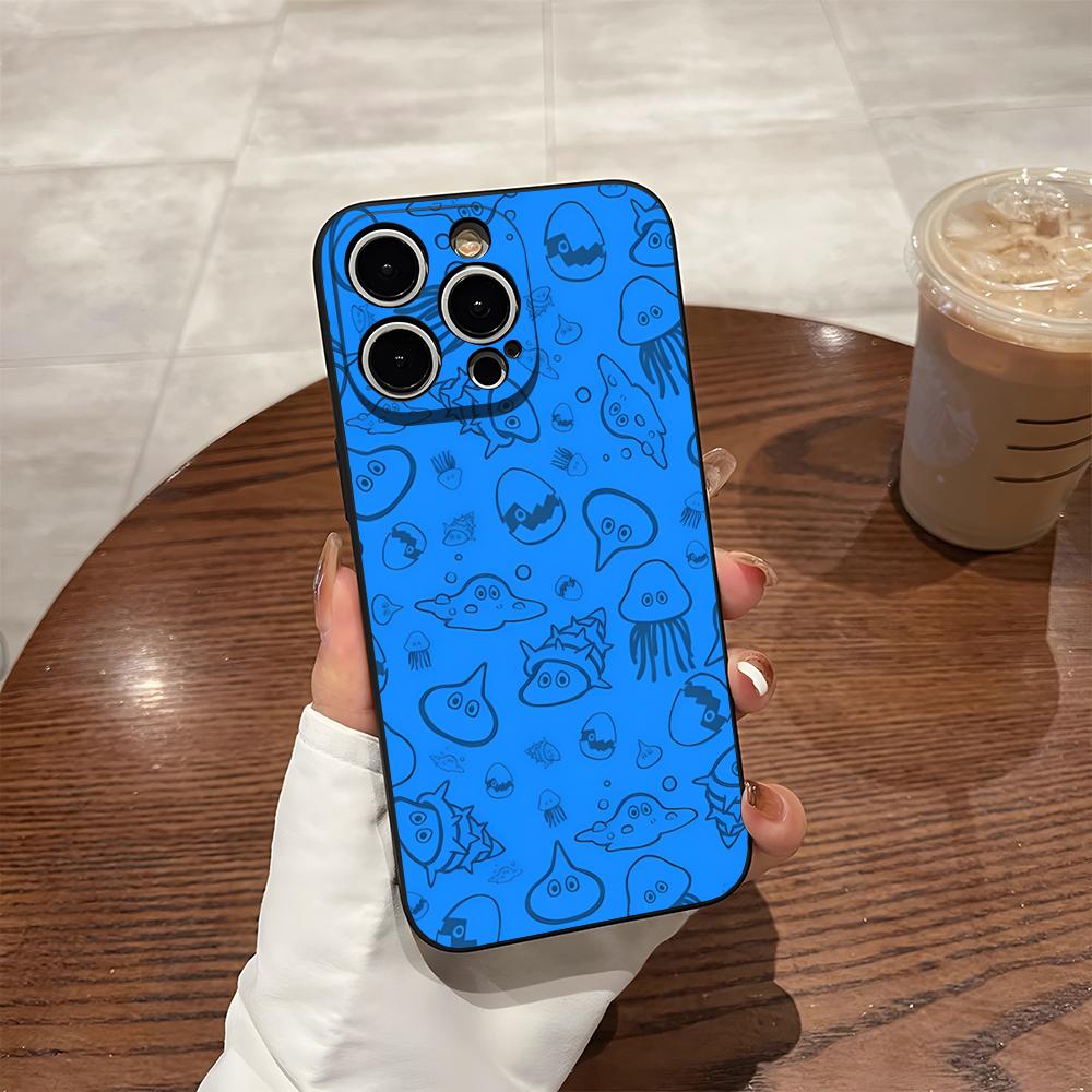 Чехол для телефона D-Dragon Quest Slime для 17 Pro Max Iphone 14 16 Pro Max 12 15 Plus 13 Pro 11 Xr X Xs Задняя крышка