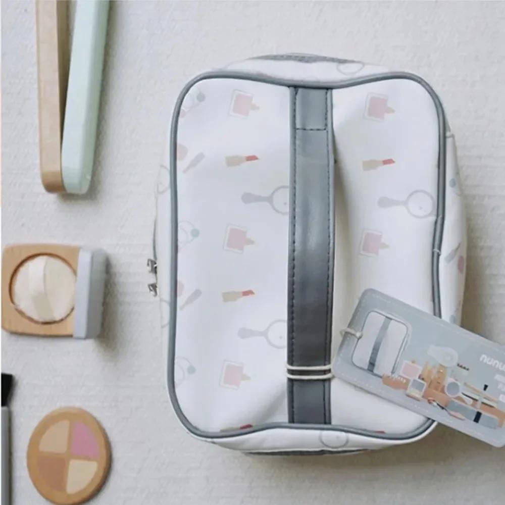 Деревянные ролевые игры, детская маска для лица, набор для макияжа, имитация красоты, модная игрушка, косметический набор, развивающие игрушки для девочек, подарок