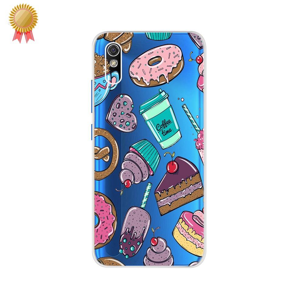 For Cover Xiaomi Redmi 9A Case Capas Phone Case Cartoon Bumper Back Shockproof Soft TPU For Redmi 9A REDMI9A A9 9 A 6.53' Fundas