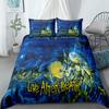 Iron Maiden Обложка книги Комплект пододеяльника Кинг Квин Дабл Фулл Твин Одинарный Комплект постельного белья